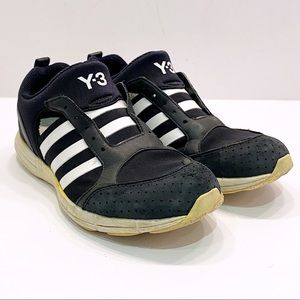 Y-3 Adidas Black Sneakers - 37